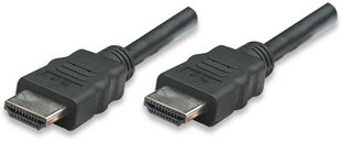 Cable HDMI MANHATTAN 323222 Negro