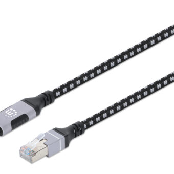 Cable USB MANHATTAN 394826 Negro